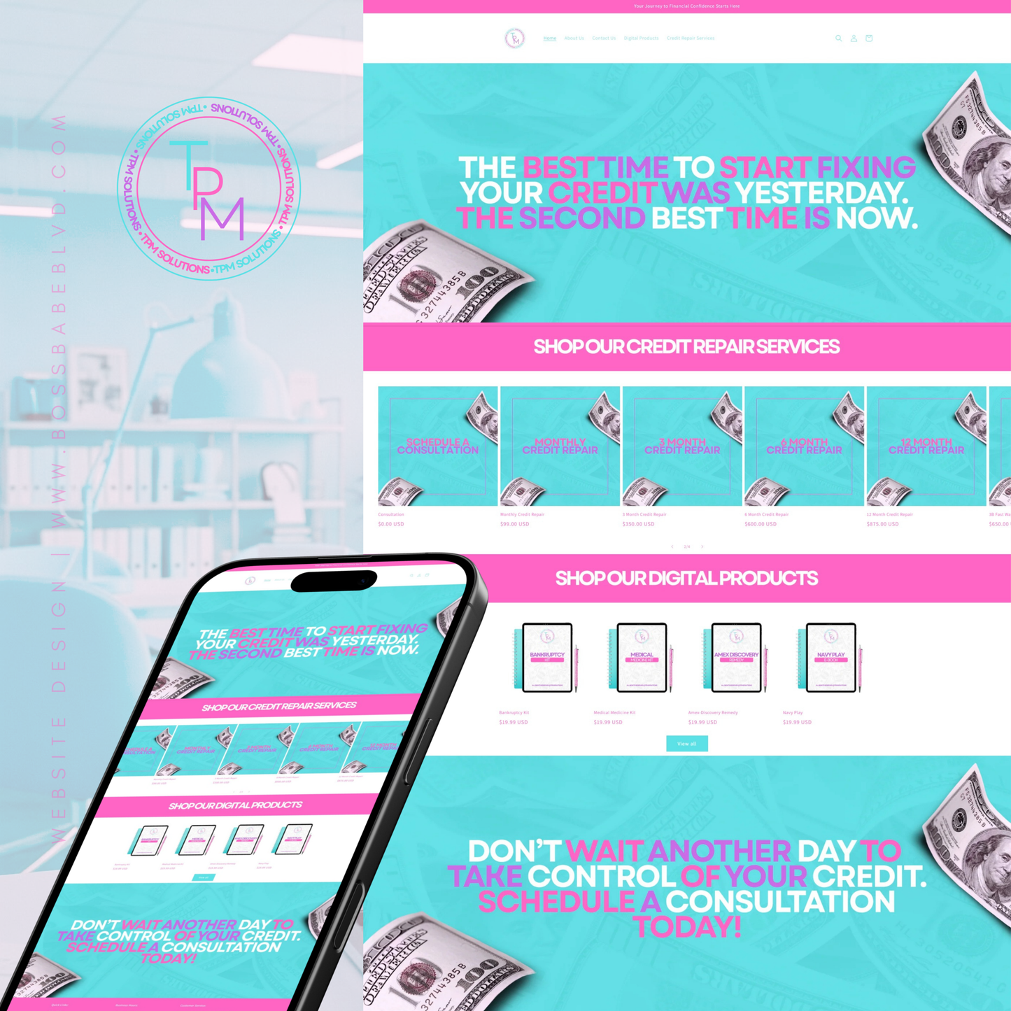 Shopify Website Design