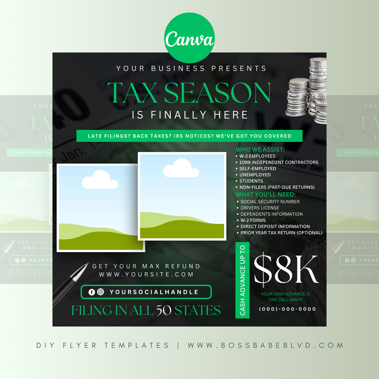 Tax Business Flyer Bundle