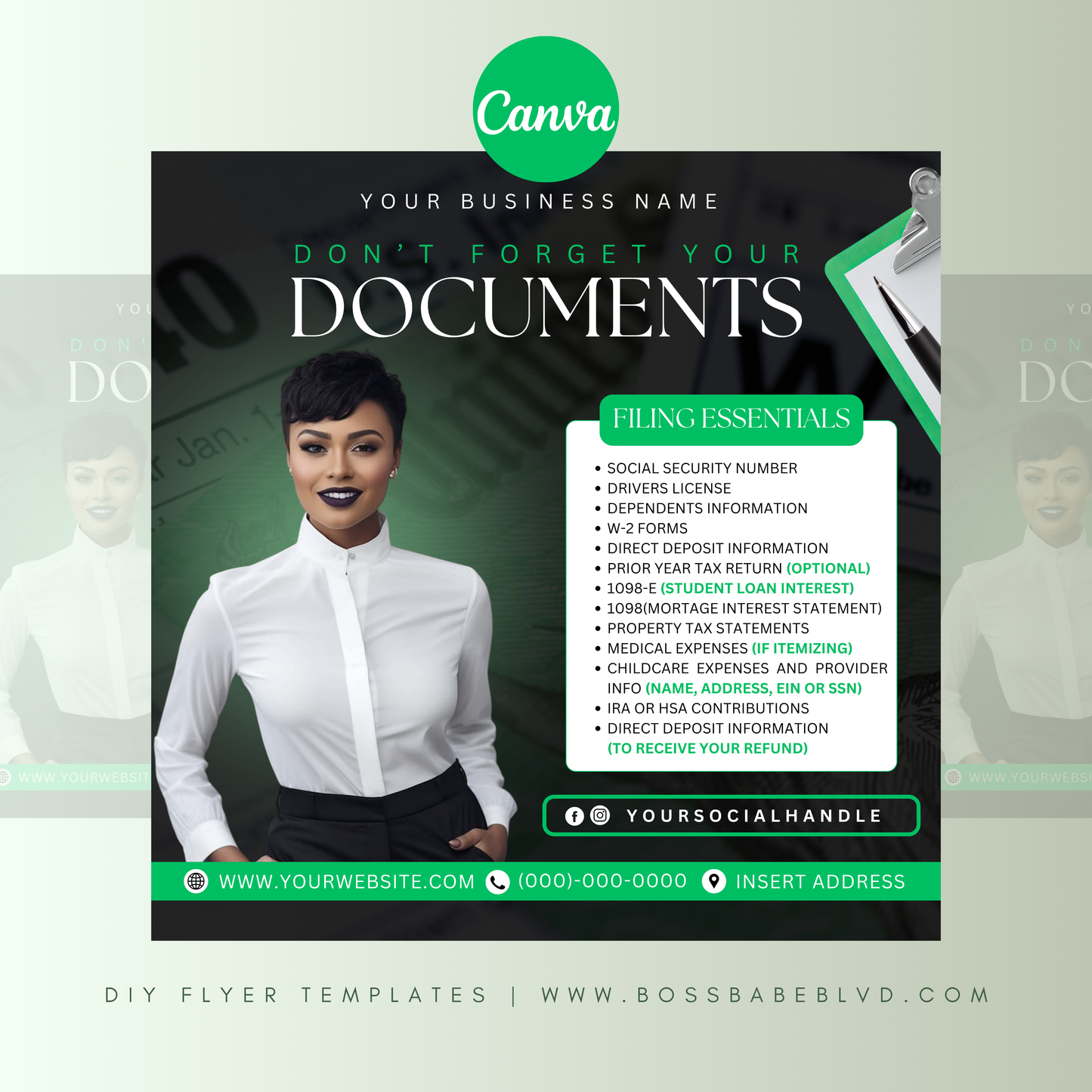 Tax Business Flyer Bundle