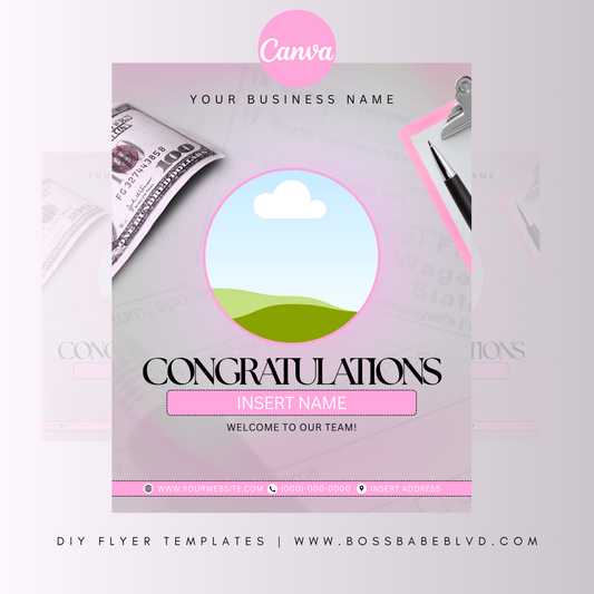 Welcome To Our Team Flyer Template