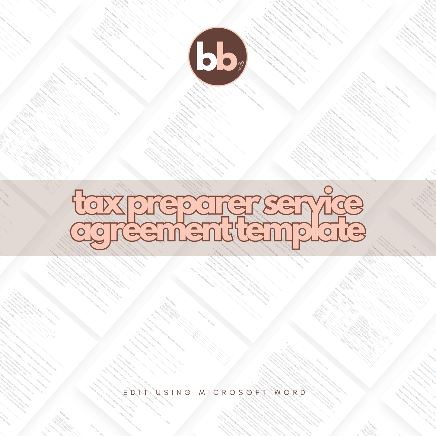 Tax Preparer Service Agreement Template