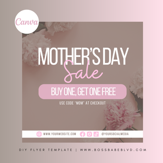 Mother’s Day DIY Flyer Template