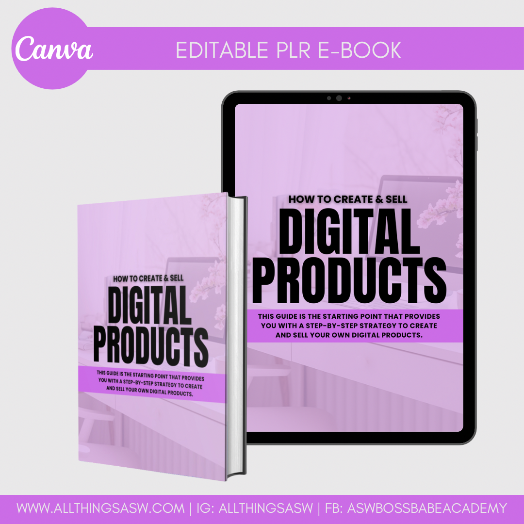 PLR: How To Create & Sell Digital Products