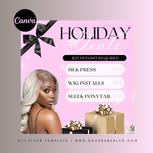 Holiday Deals DIY Social Media Template