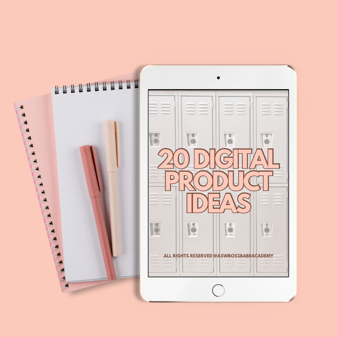 20 Digital Product Ideas Study Guide