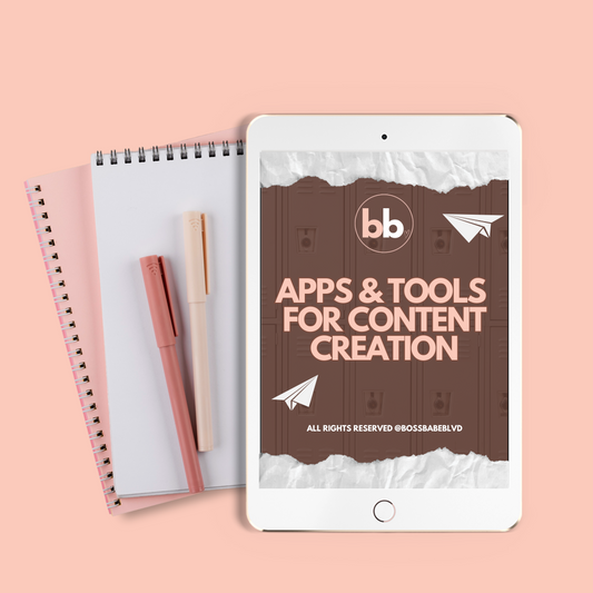 Apps & Tools For Content Creation Study Guide