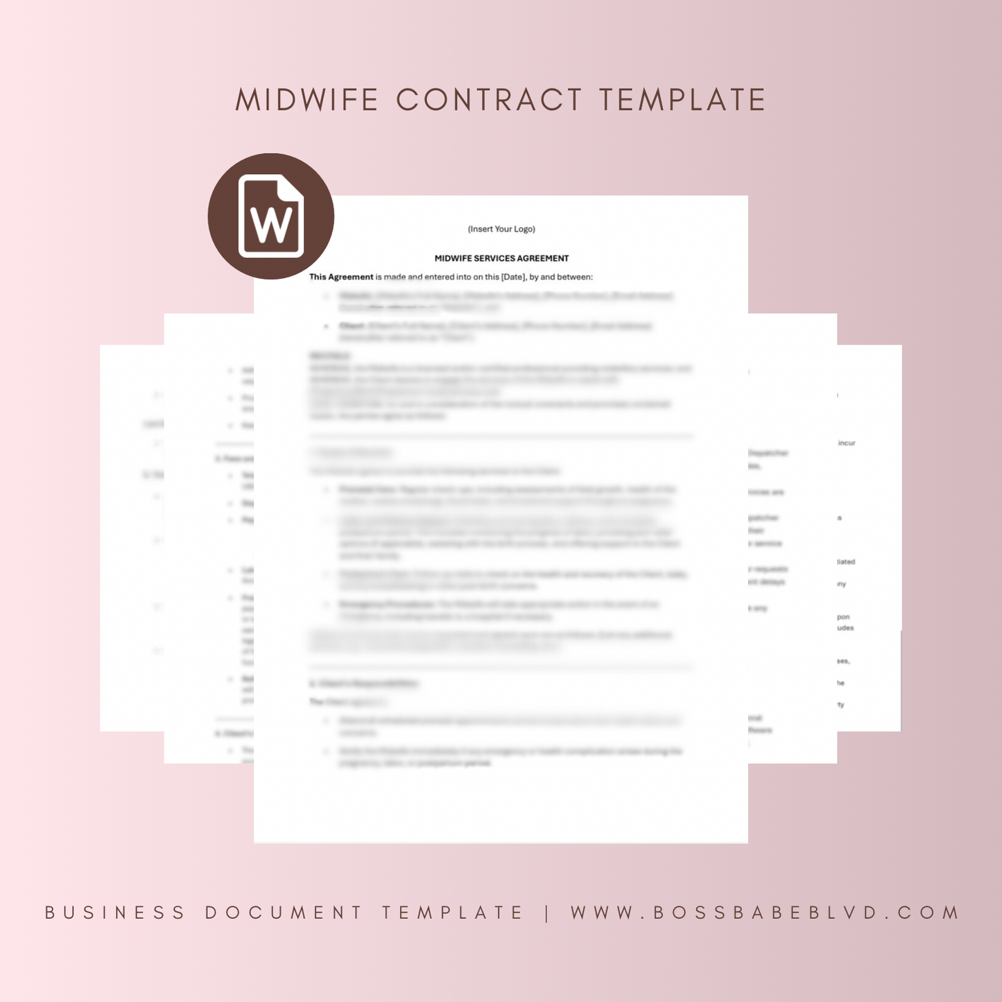 Midwife Contract Template