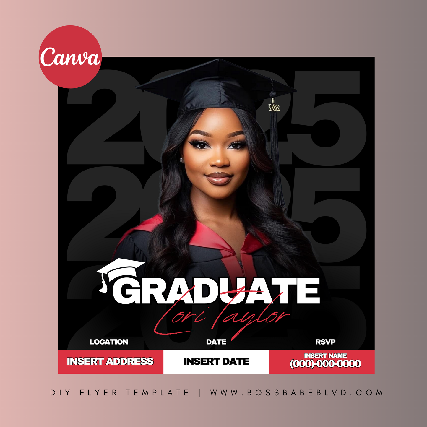 Graduation Invitation Template