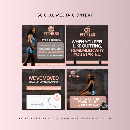 Social Media Content Packages