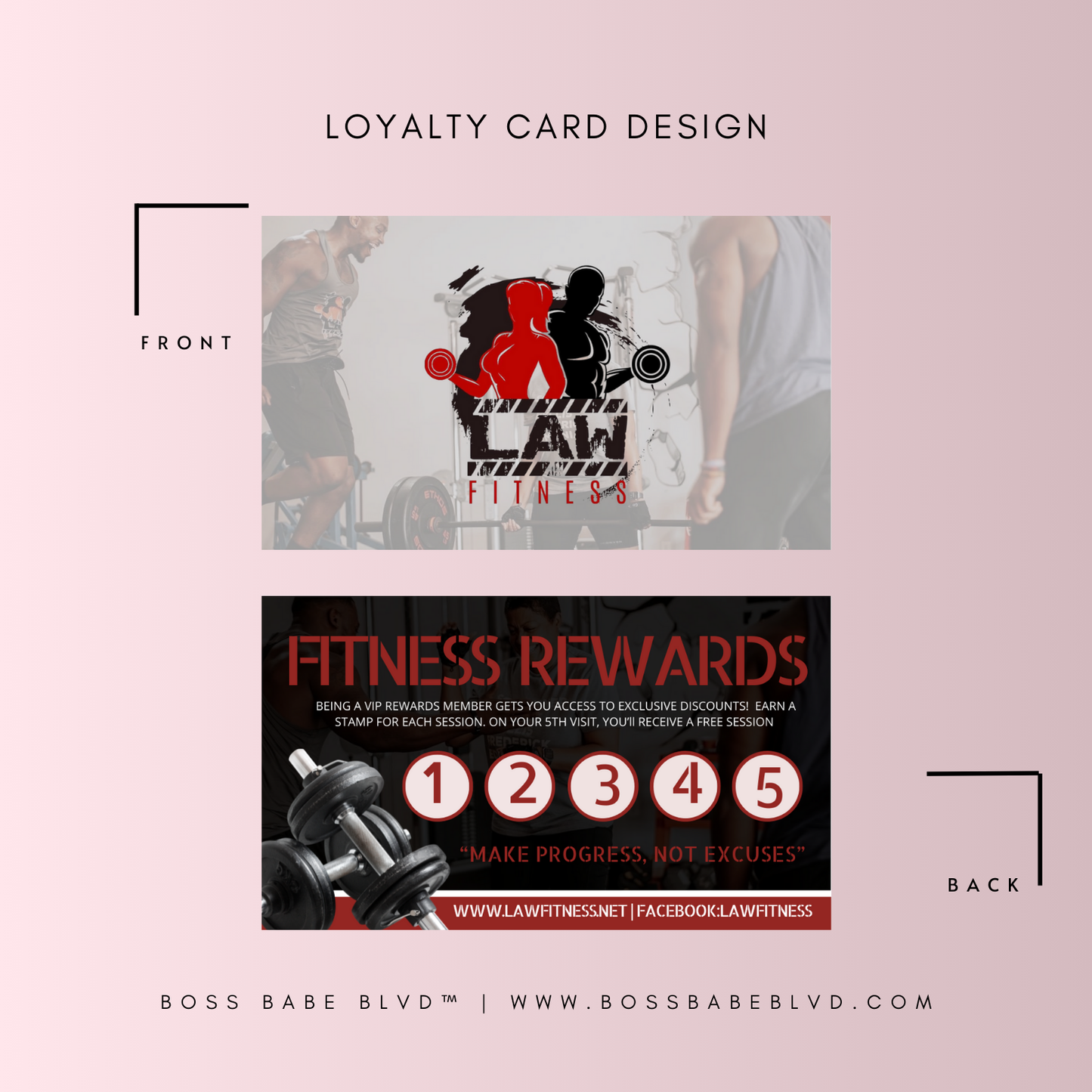 Loyalty Rewards Card Design