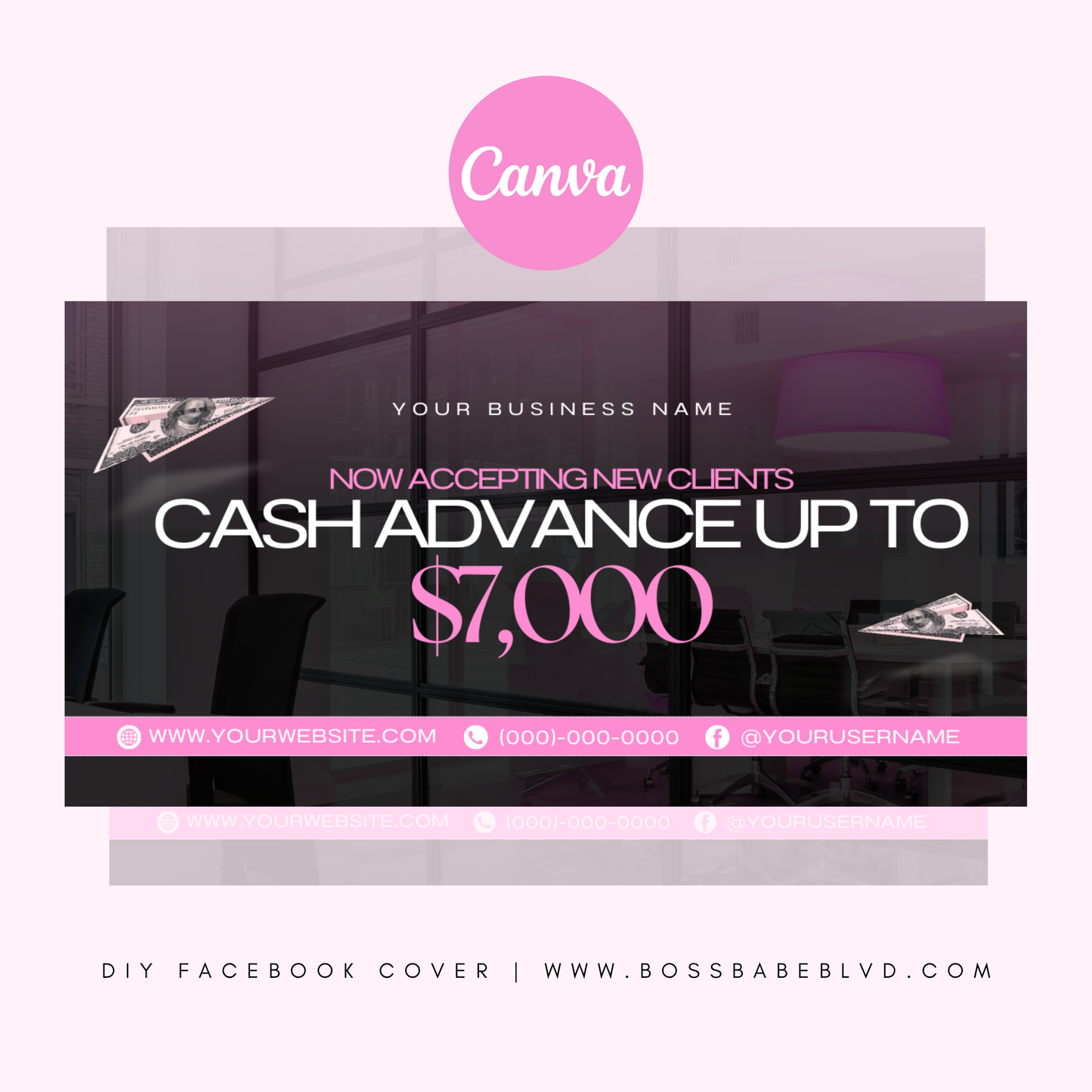 Tax Season DIY Facebook Cover Template