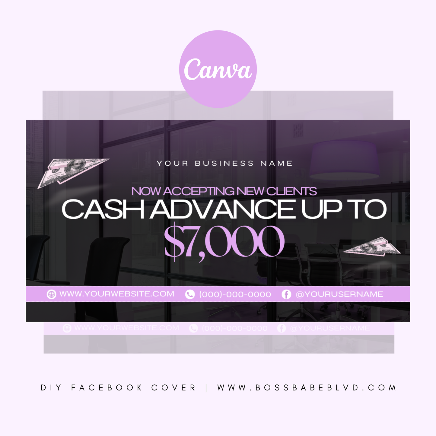 Tax Season DIY Facebook Cover Template