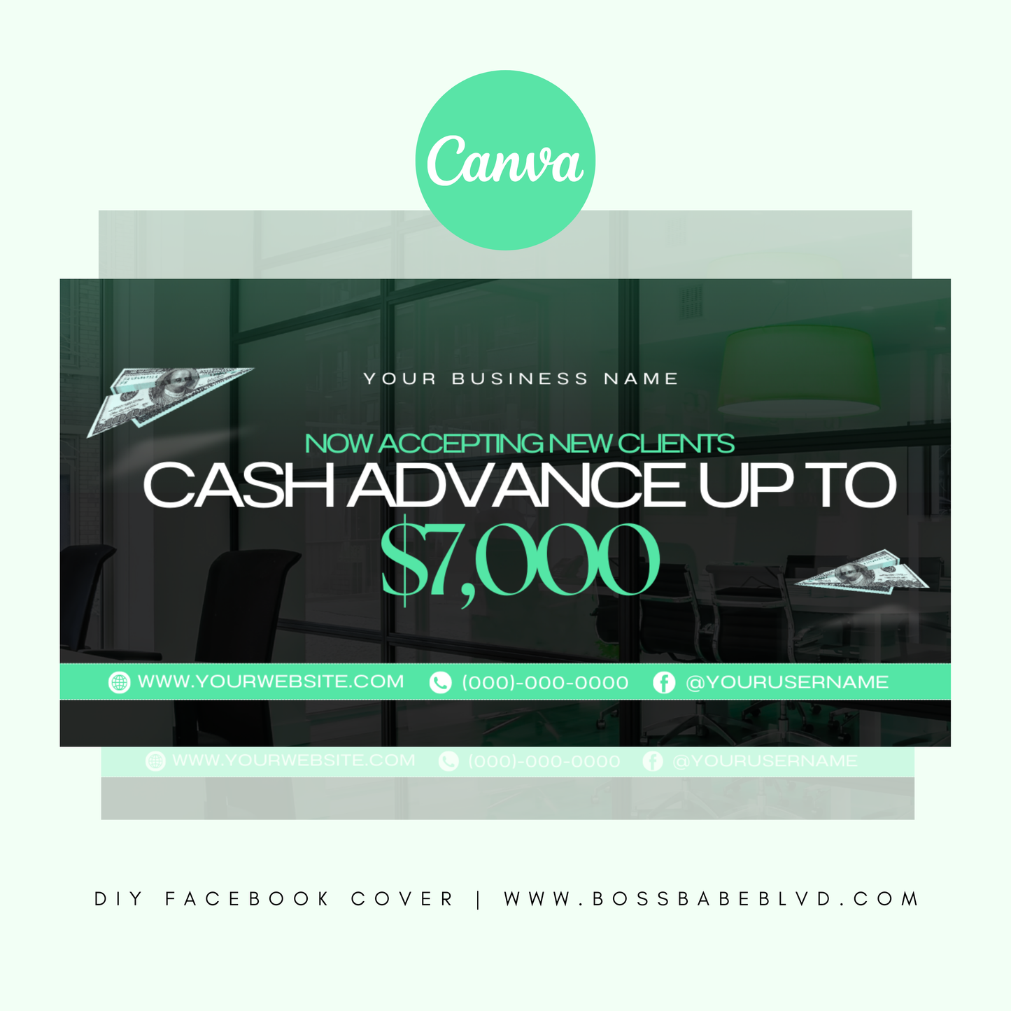 Tax Season DIY Facebook Cover Template