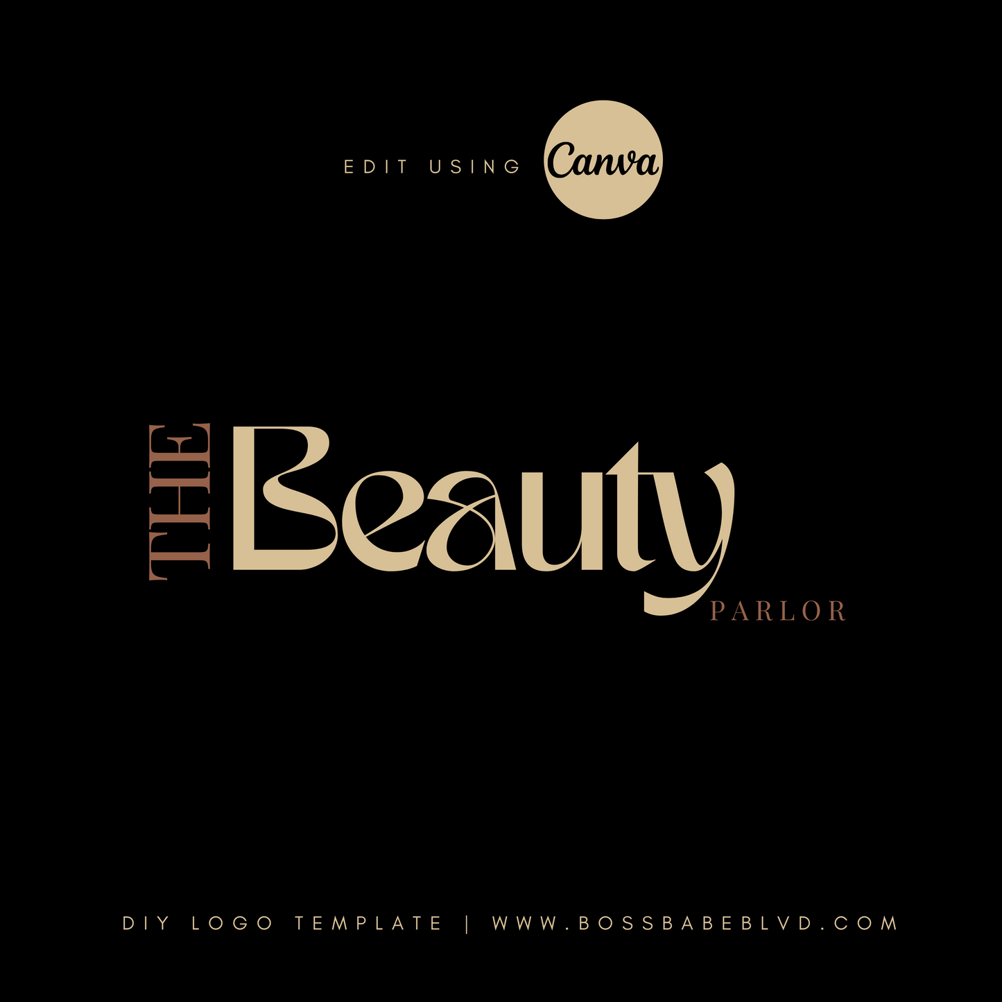 Beauty DIY Logo Template