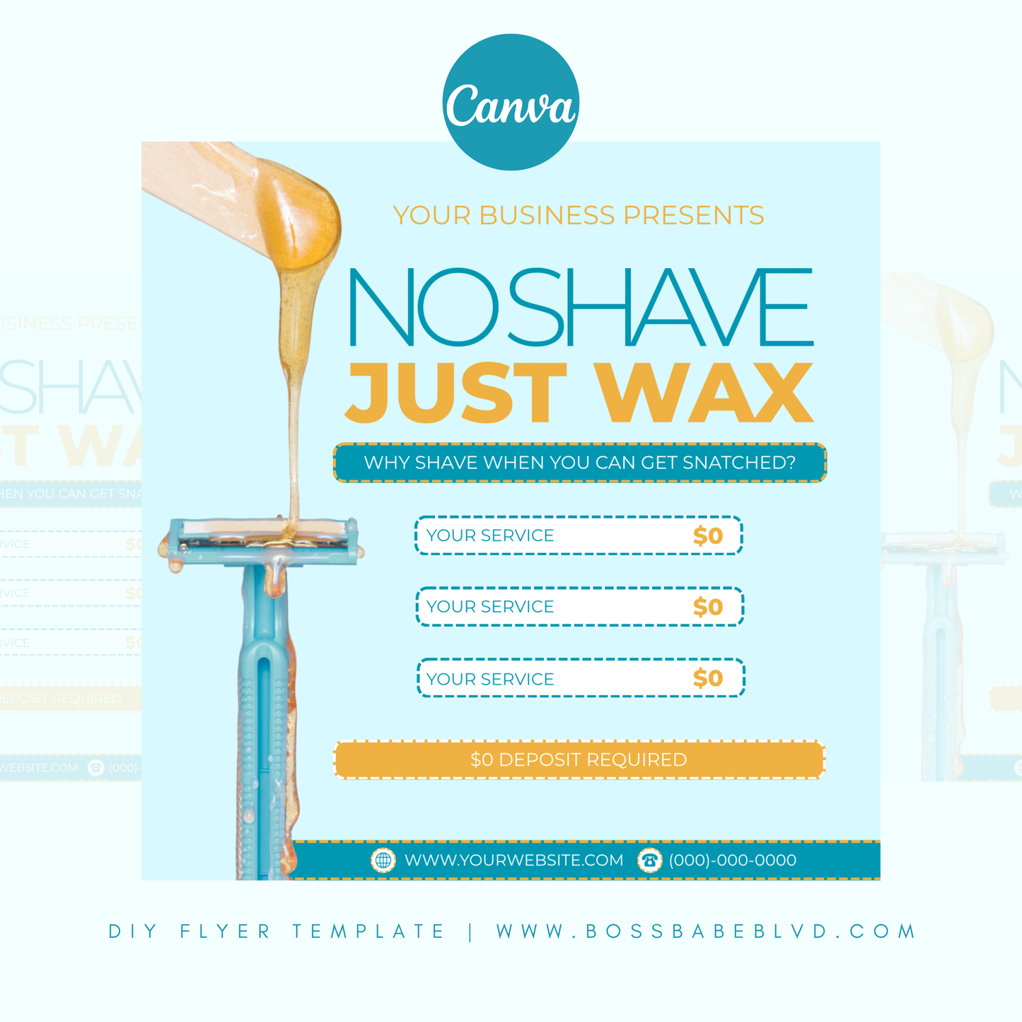 Esthetician DIY Flyer Template