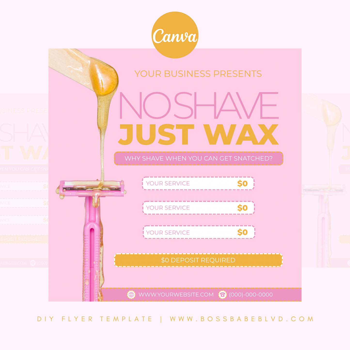 Esthetician DIY Flyer Template