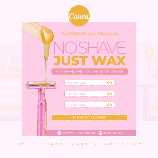 Esthetician DIY Flyer Template