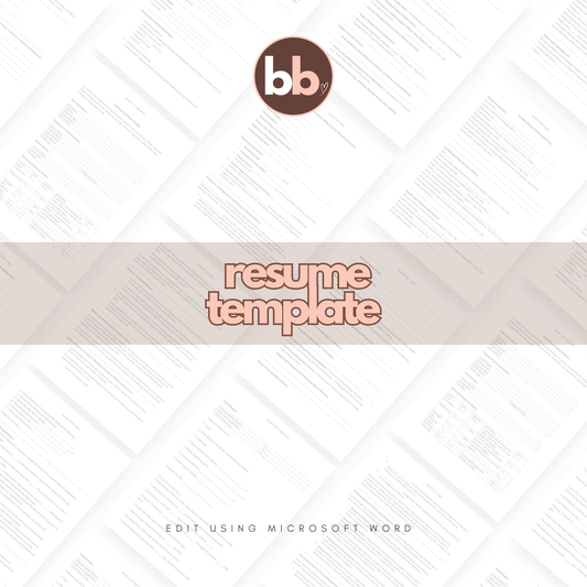 Resume Template