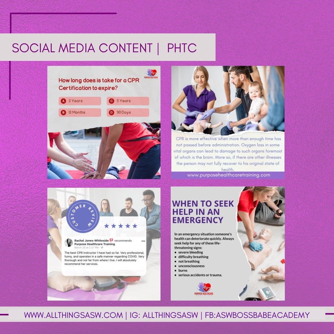 Social Media Content Packages