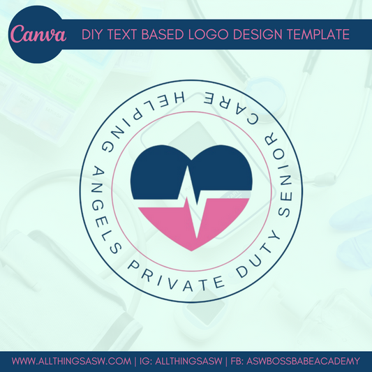 Healthcare DIY Logo Design Template