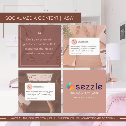 Social Media Content Packages