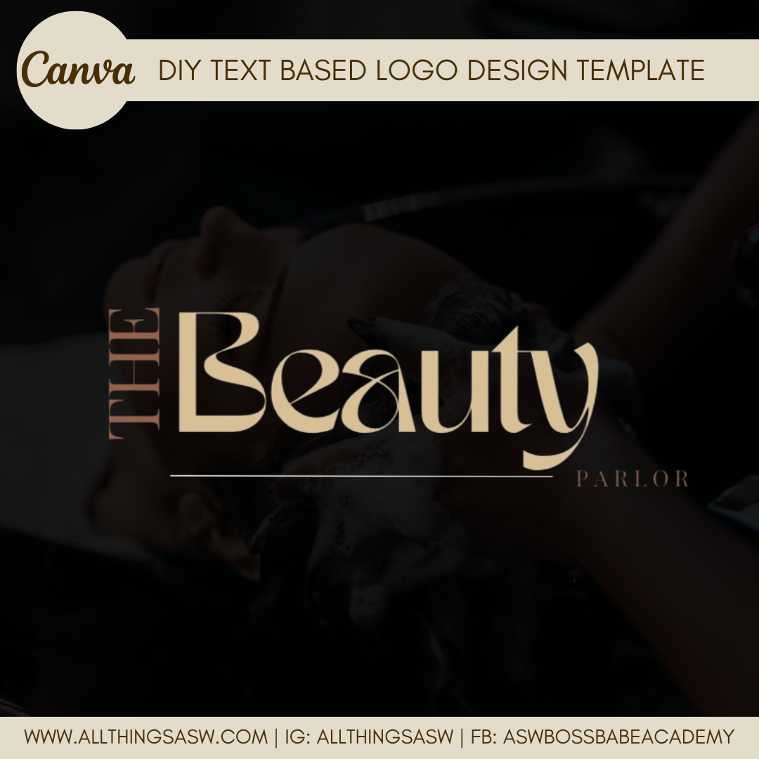 Beauty DIY Logo Design Template